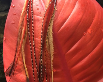 Long Feather Earrings, Boho Feather Earrings, Pixie Feather Earrings, Petite Feather Earrings,