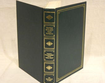 Travels of Marco Polo The Venetian 1960s Programmed Classics Book Green w/ Gilt Trim