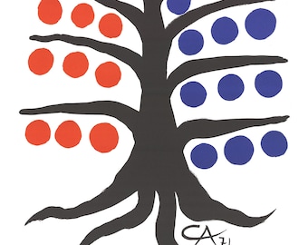 Alexander Calder-Maeght Editeur-1971 Lithograph