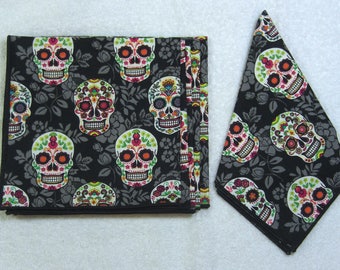 Everyday Eco Friendly Reusable Cotton Napkins 14 x 14 Set of 6 Ready to Ship