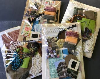Large Ephemera Kit-Vintage and more-Inspiration for Junk Journals, Art Journals, Mixed Media Art, Collage Fodder