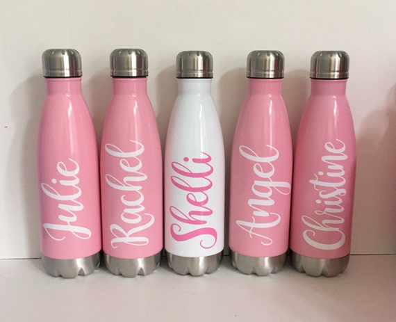 Personalized Stainless Steel Water Bottles Girls Weekend