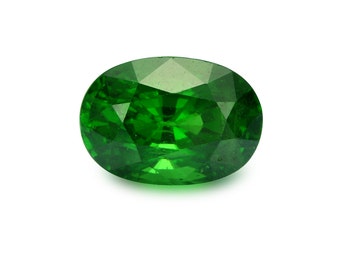 2.42ct Tsavorite Green Garnet Oval Shape Loose Gemstones (Watch Video) Free Shipping SKU 350
