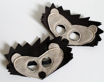 Felt Hedgehog Mask for Kids