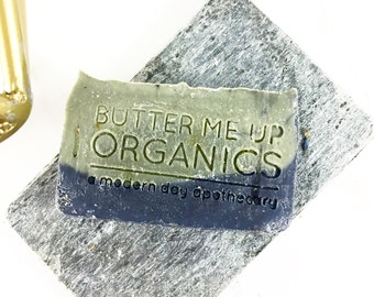 Lemongrass Mint with Activated Charcoal and French Green Clay