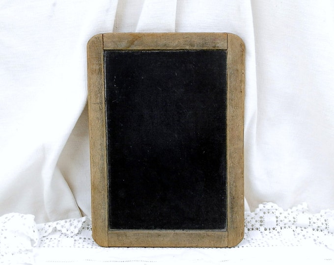 Antique French Child's School Double Sided Wooden Framed Writing Slate. Students, Learning, List, Kids, Bedroom, House, French Country Decor