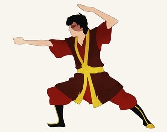 Avatar The Last Airbender Prince Zuko fire nation firebender