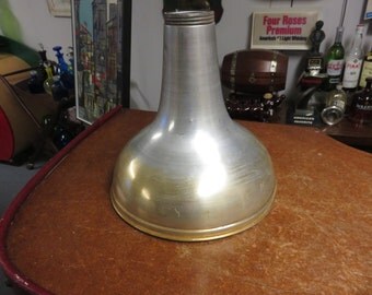Vintage Industrial Aluminum Large Shade