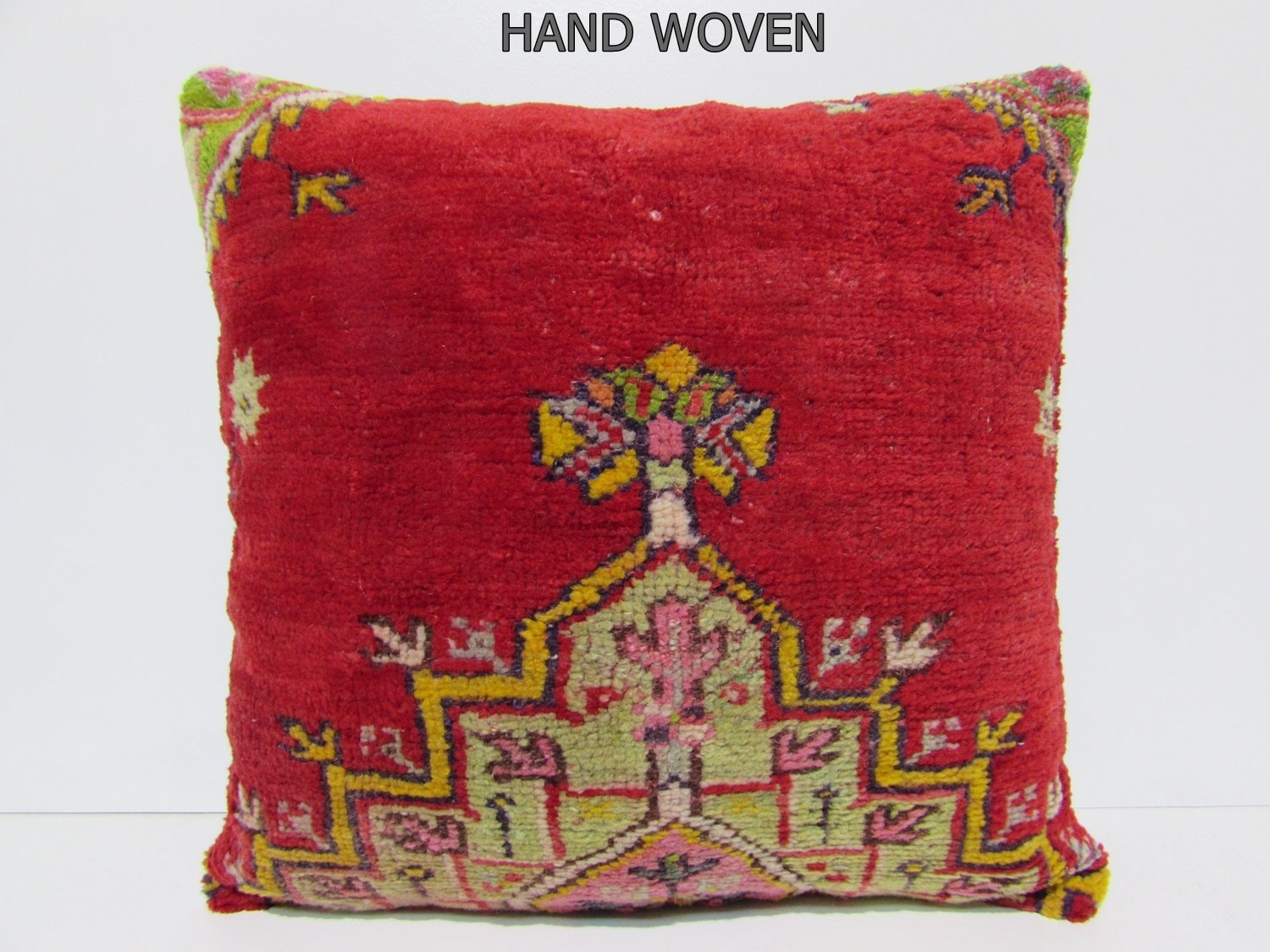 large throw pillow 24x24 couch pillow large by DECOLICKILIMPILLOWS