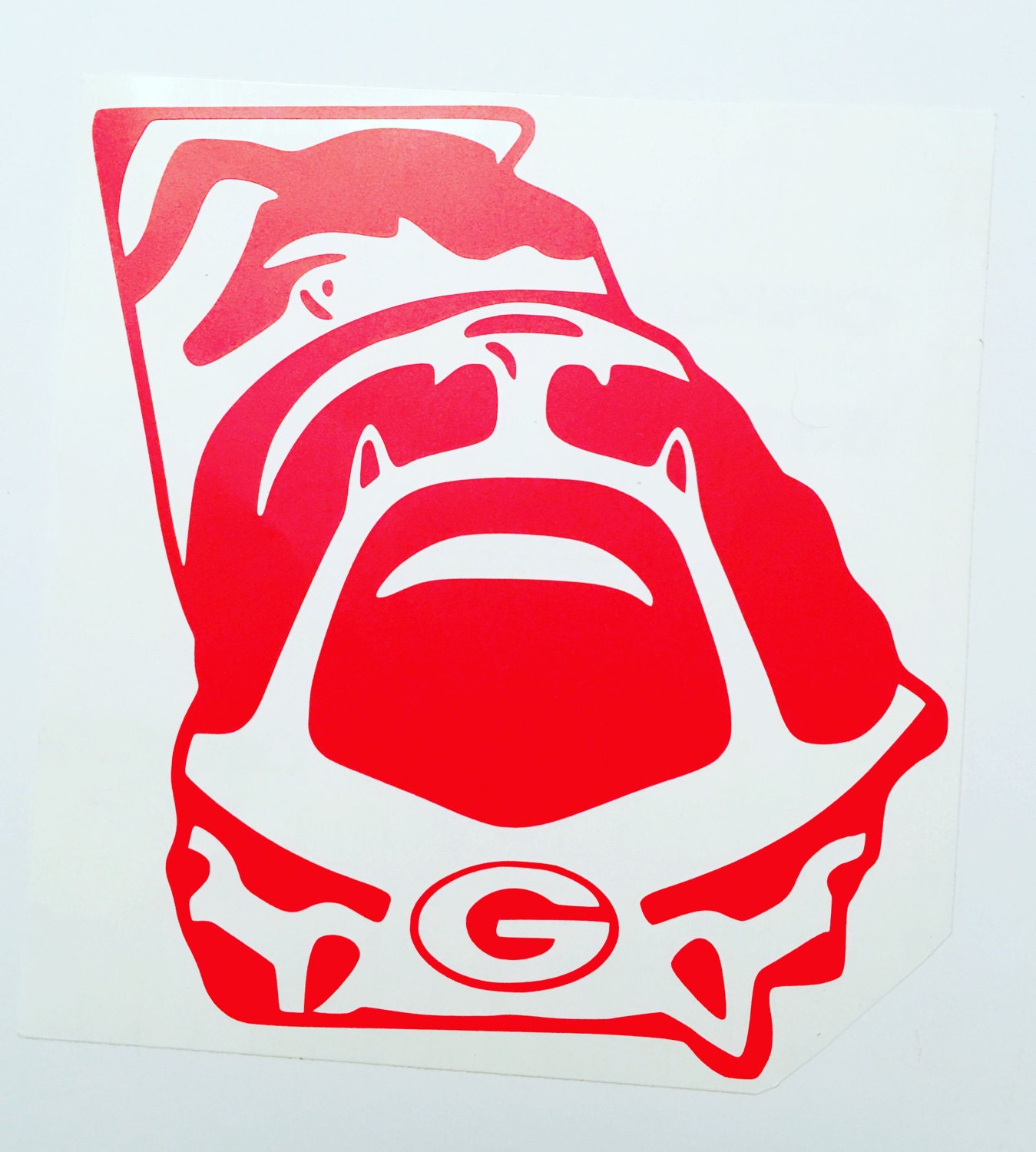 Vinyl Decal Georgia Bulldogs Decal Go Dawgs