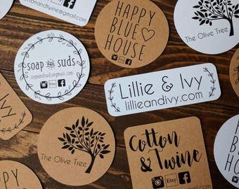 STICKERS! Custom Logo, personalized stickers, custom stickers, logo stickers, small business