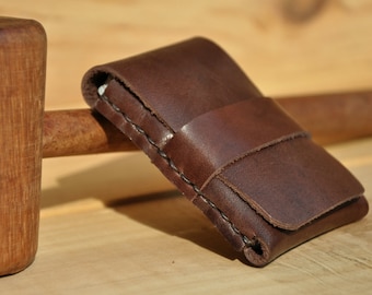 Leather Business Card Holder, Handmade, Card Holder, Card Case, Gift, Valentine Day Gift,Birthday Gift,Homemade, Vintage Style