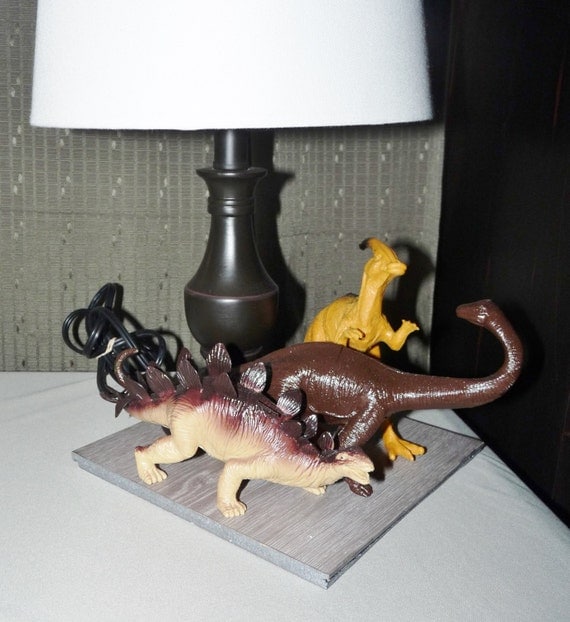 SALE Dinosaur Table Lamp Unique Kids Bedroom Teens
