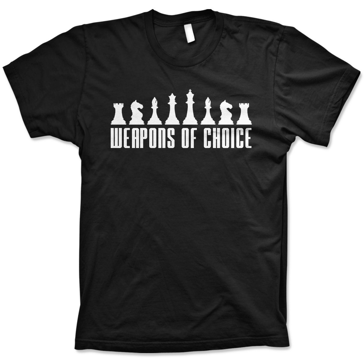 Chess shirts weapon of choice funny chess prodigy shirt nerd