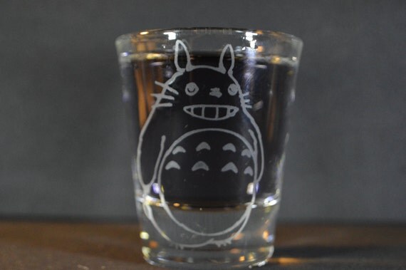 Totoro shot glass