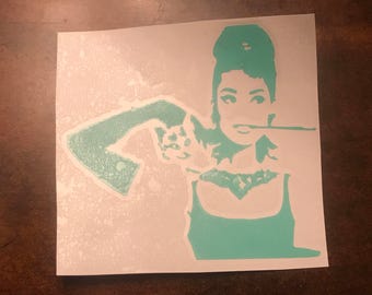 Breakfast at Tiffany's Decal