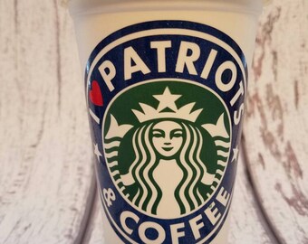 New England Patriots, Patriots, Starbucks Patriots, Starbucks cup,