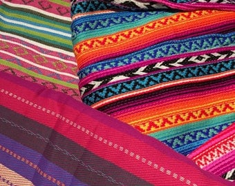 Mexican Fabric Cotton Remnants - 100g (3.5oz) Packs - Crafts Idea From Australia.