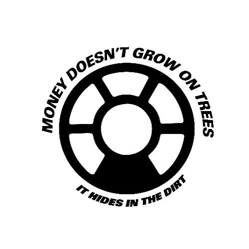 Metal Detecting Vinyl Decal Sticker