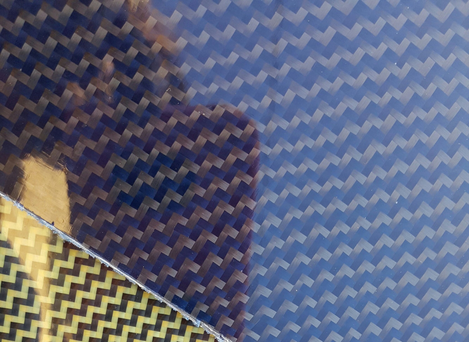 Carbon Fiber Kevlar Hybrid Fiberglass Panel Sheet