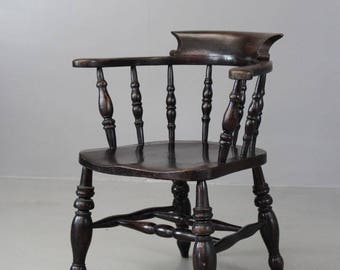 Smokers Bow Captains Study Office Chair