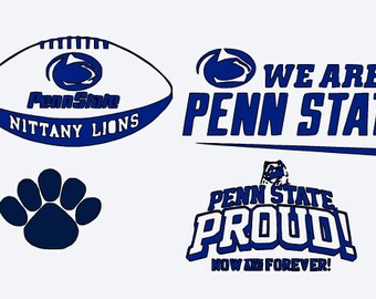 SVG, penn state, penn state lions, penn state football, college football, cut file, printable file, cricut, silhouette, instant download