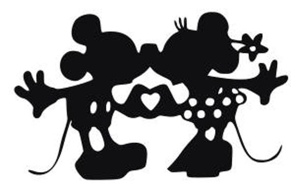 Download SVG, disney, kissing mickey and minnie, kissing mickey and ...