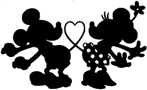 Download SVG disney heart mickey and minnie kissing mickey and
