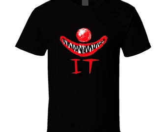 Stephen King Pennywise It Horror Movie T Shirt