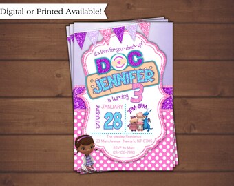 Doc McStuffins Invitation