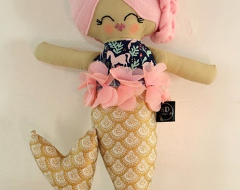 mermaid doll etsy