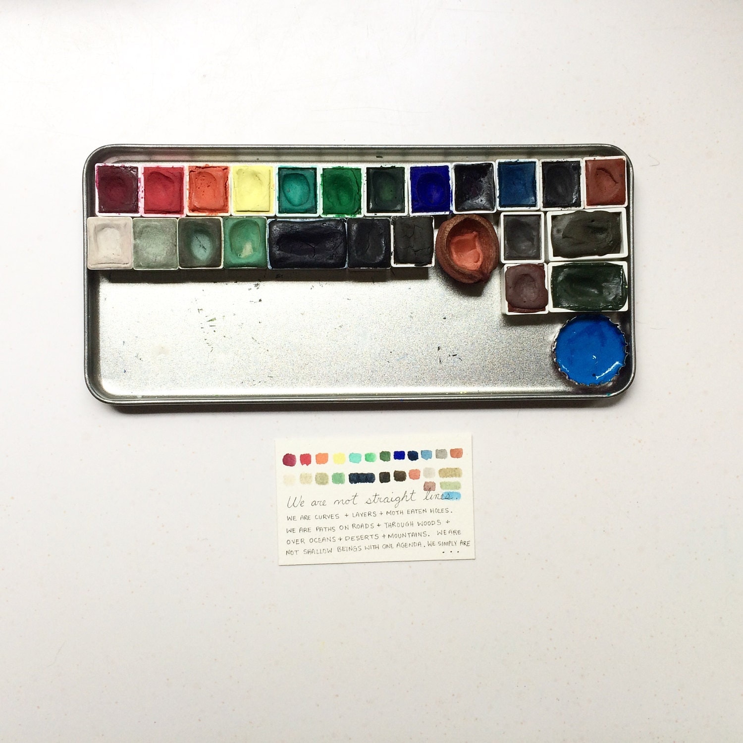watercolor pans