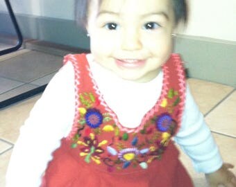 Girls embroidered dresses