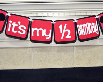 1 2 birthday banner