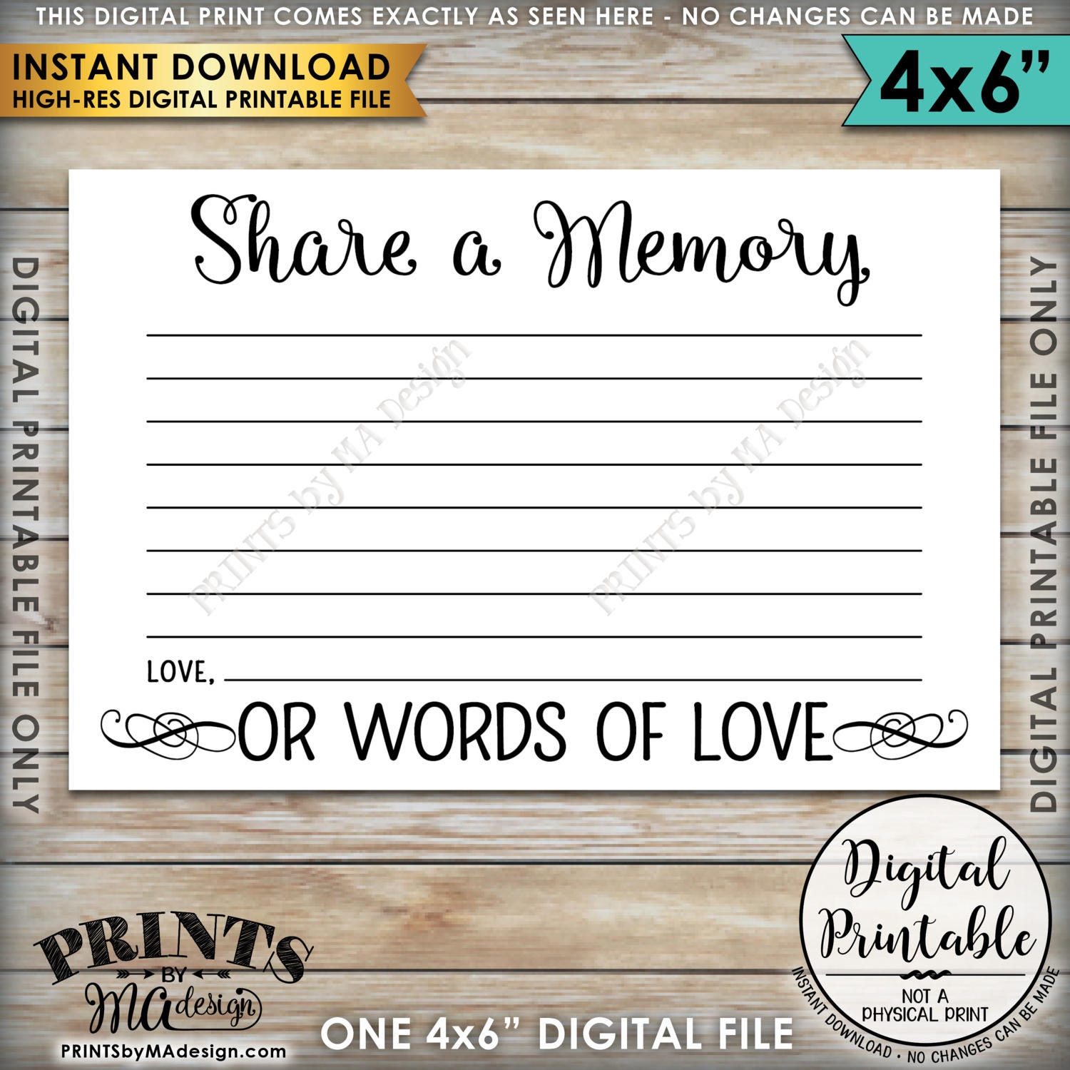 Share A Memory Card Share Memories Write A Memory Please Leave A