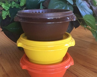 Tupperware Small Bowls with Lids