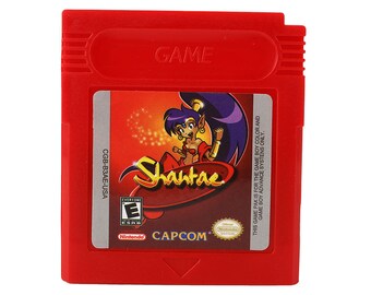 Shantae Gameboy Cartridge for Nintendo Game Boy Color Customized Repro GBC Cart - Free Shipping!