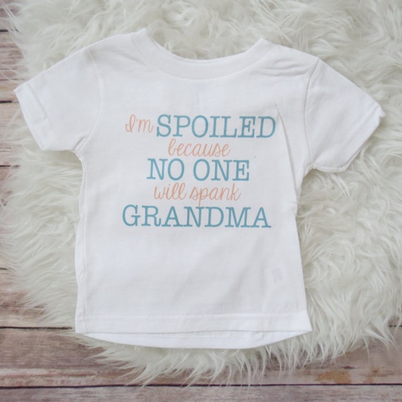 Toddler Grandma Shirt Baby Grandma Shirt Funny by KyCaliDesign