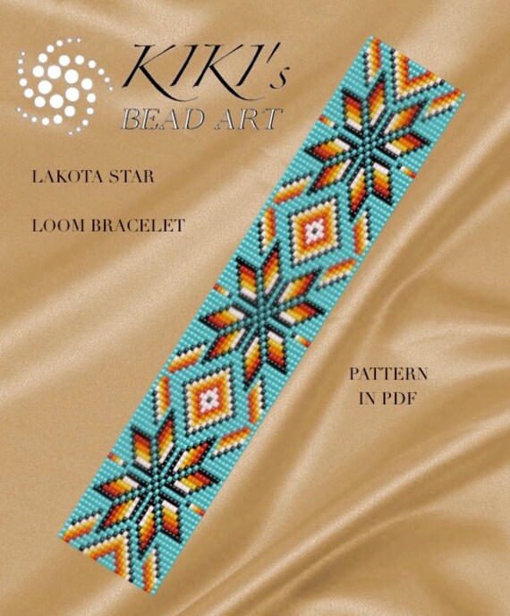 bead-loom-pattern-lakota-star-loom-bracelet-pdf-pattern