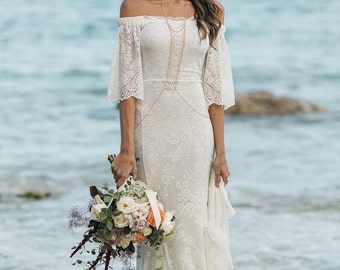 You've Got the Love lace wedding dress