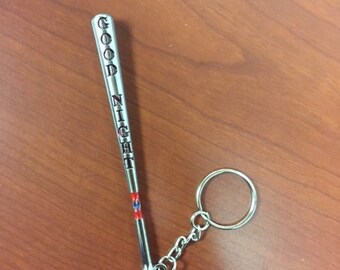 Harley Quinn key chain, harley quinn bat key chain, harley quinn bat accessory, harley quinn accessories, suicide squad key chain