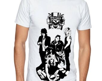 GUNS N' ROSES t-shirt. Music t shirt. Unisex tshirt, Music tee, apparel, clothing by FET.tees