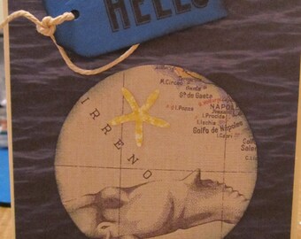 Oh Hello! Ocean themed card