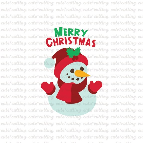 Snowman svg Christmas svg Merry Christmas svg dxf jpeg