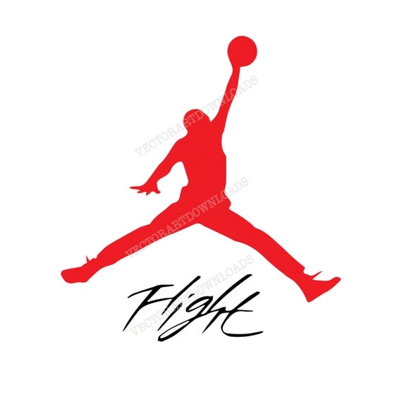 Air Jordan Flight OG Inspired Logo Vector Art, svg dxf fxg eps pdf ai ...