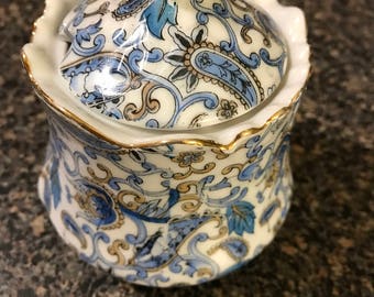 Vintage Lefton China Sugar Bowl
