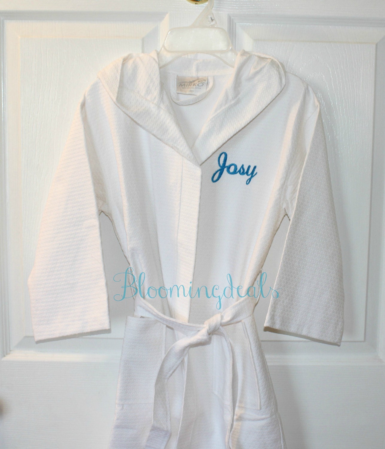 personalised childrens bathrobes