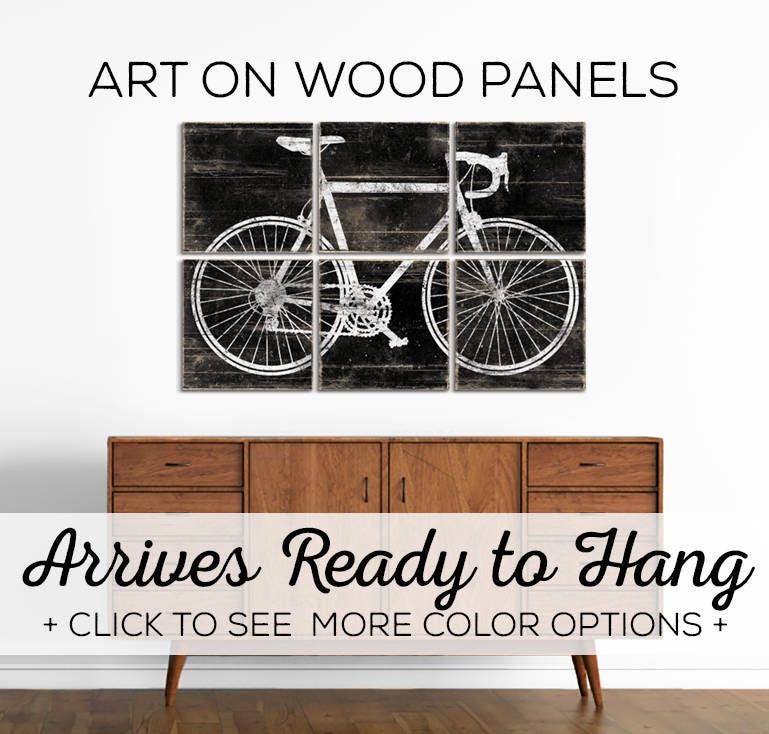 Large Bicycle Art Print for Sale Our Road Bike Wall Art