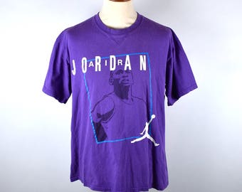 purple jordan t shirts