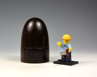 Ceylon Ebony wooden box, woodturning, gift,